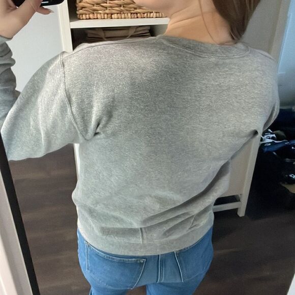 EUC Private Party No Scrubs Gray Crewneck Sweatshirt Small - Picture 4 of 6